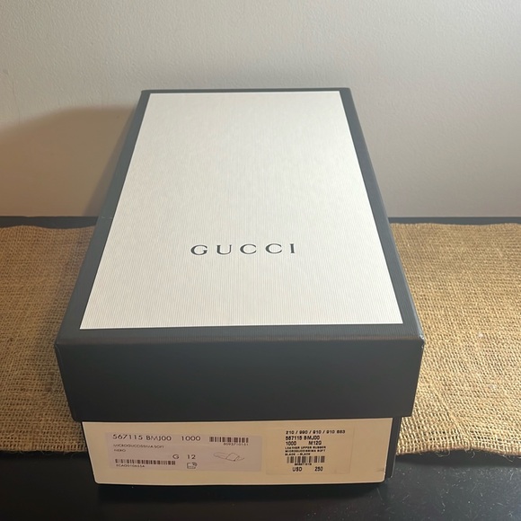 Gucci Other - Gucci Black/White Shoe Box - NO SHOES -
